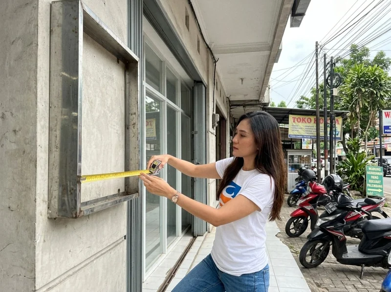 Panduan menentukan ukuran ideal papan nama toko ruko di Palembang