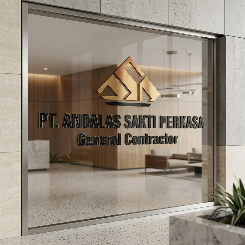 Huruf Timbul Akrilik PT Andalas Sakti Perkasa