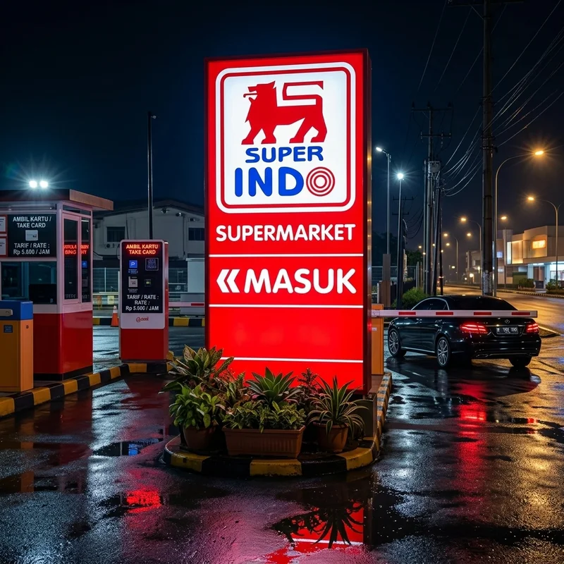 Perhitungan kebutuhan LED strip untuk neon box ukuran 1x1 meter